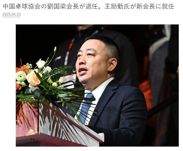 王励勤接棒中国乒协主席，王皓马琳职位或调整，樊振东回归引关注