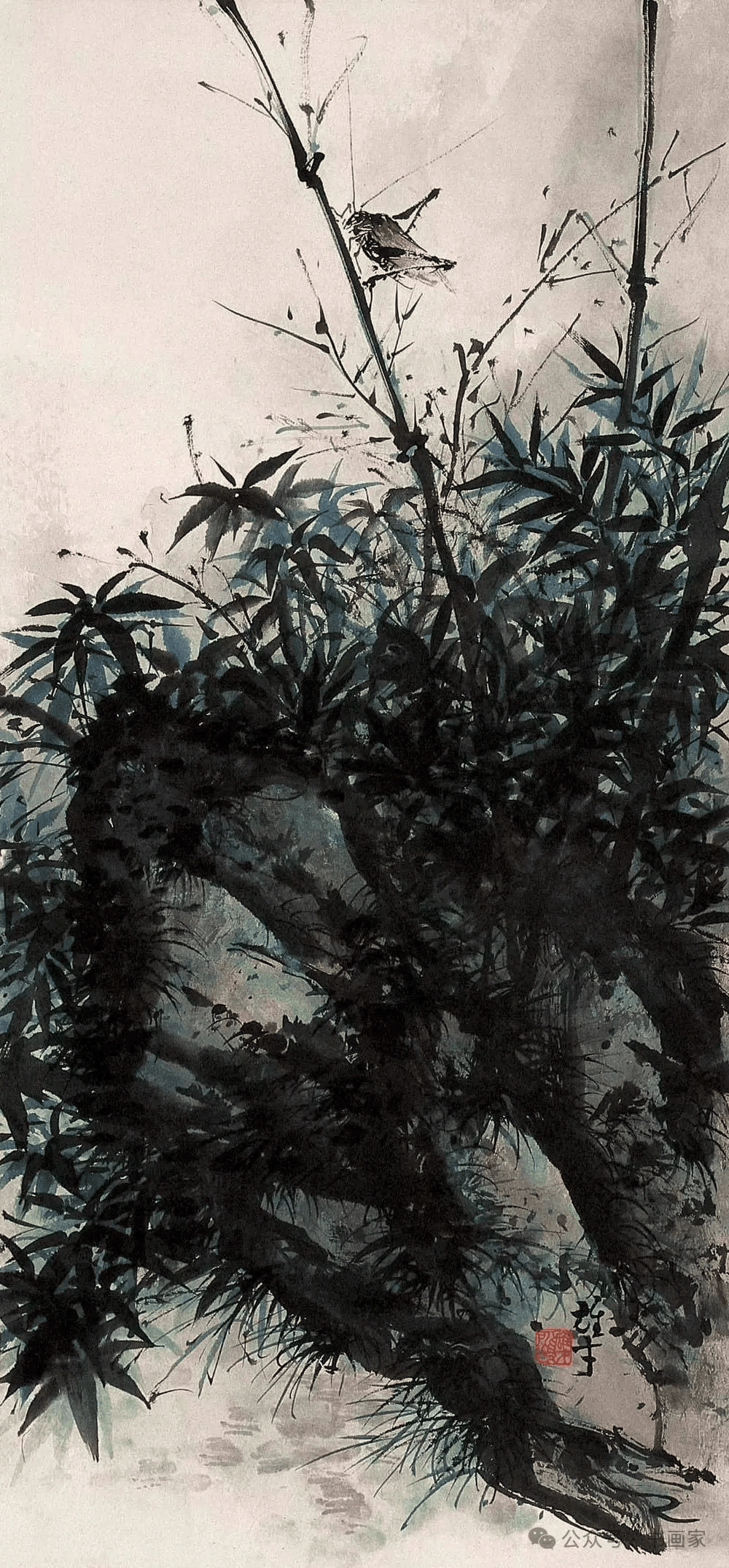 黎雄才花鸟画赏析!