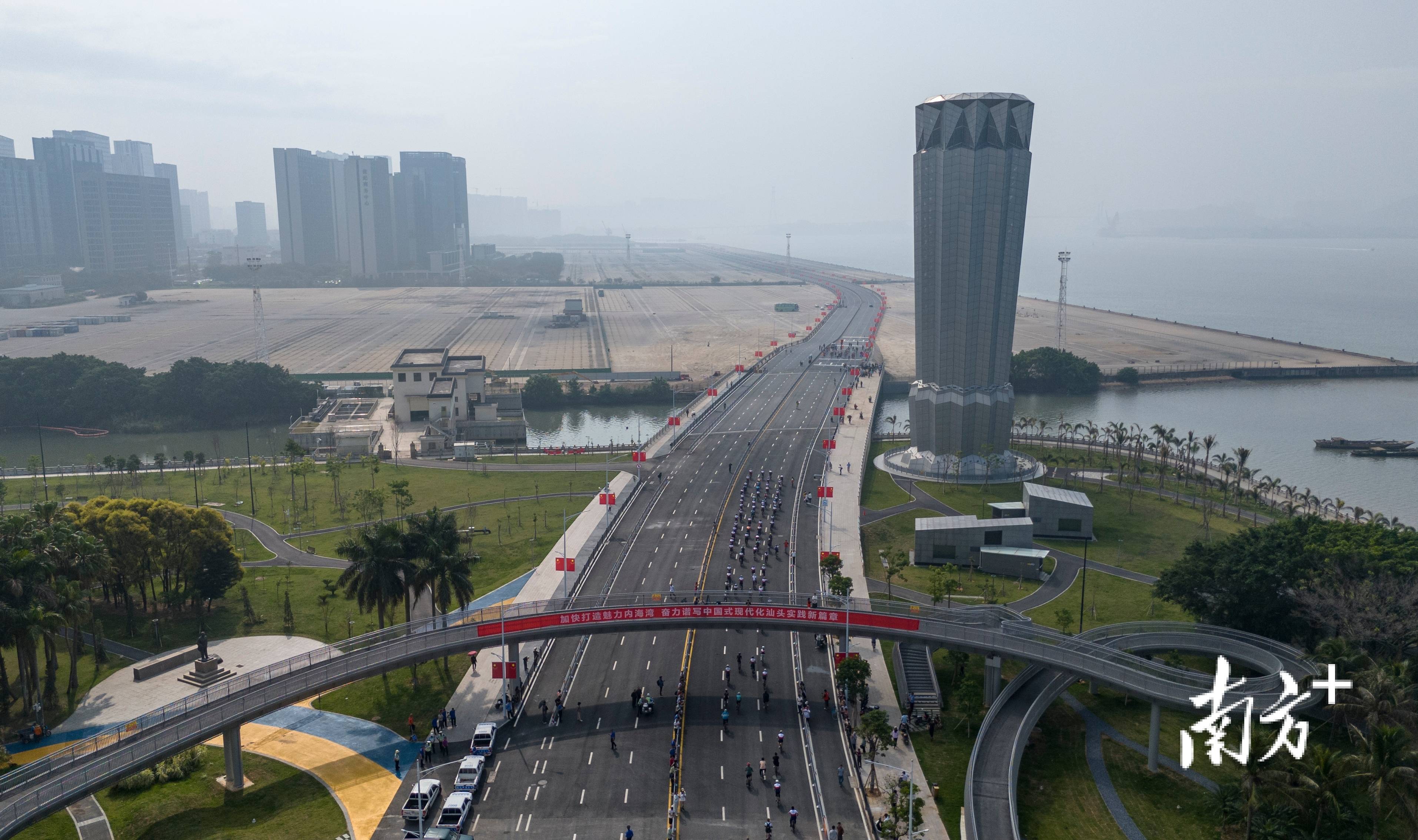 汕头海滨路东延今日11时试通车
