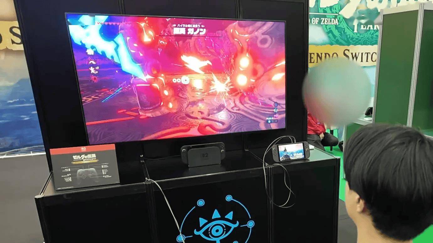 任天堂在日举行Switch 2试玩，玩家速通《塞尔达传说：旷野之息》