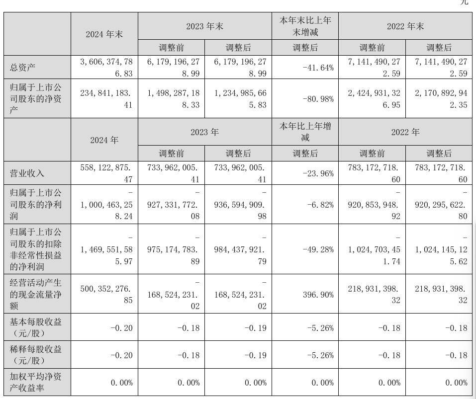 众泰汽车 2024 年销量 14 辆，净亏 10 亿元