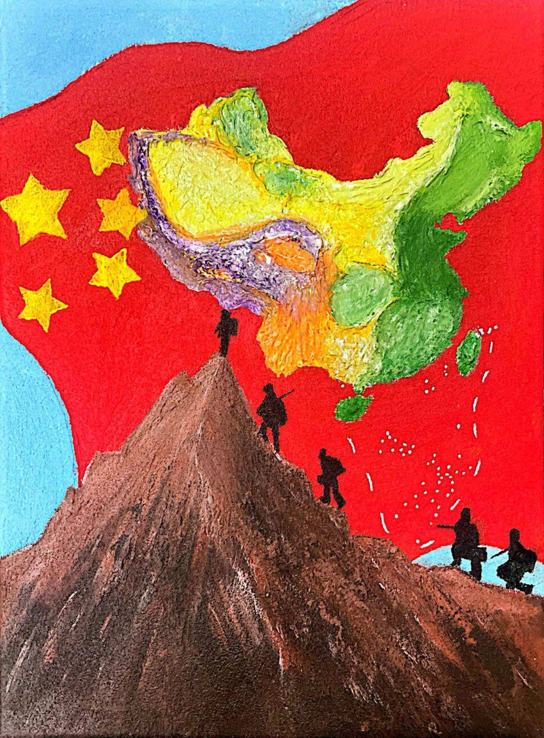 四川省美丽中国"第六届"少儿手绘地图大赛作品展播