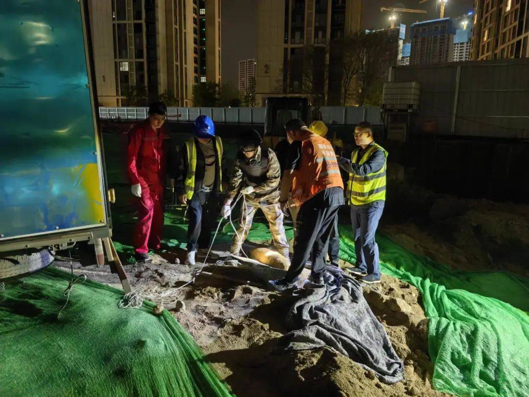 青岛市北区旧村改造工地挖出炸弹！