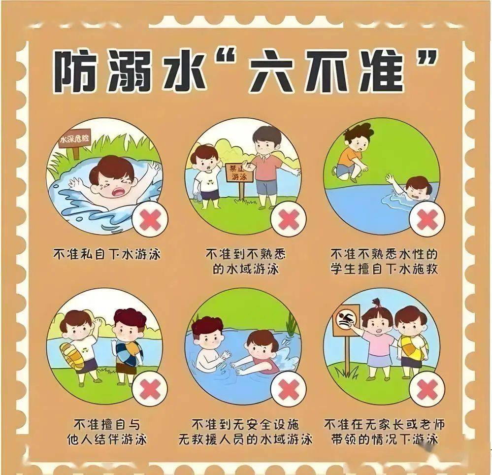 汛期已至,防溺水安全知识要牢记