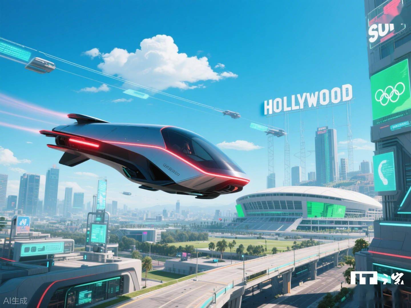 2028洛杉矶奥运会将首次引入空中出租车，带来全新观赛往返体验