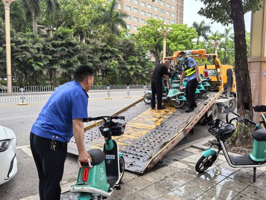 东莞一镇大力整治共享电动车乱象