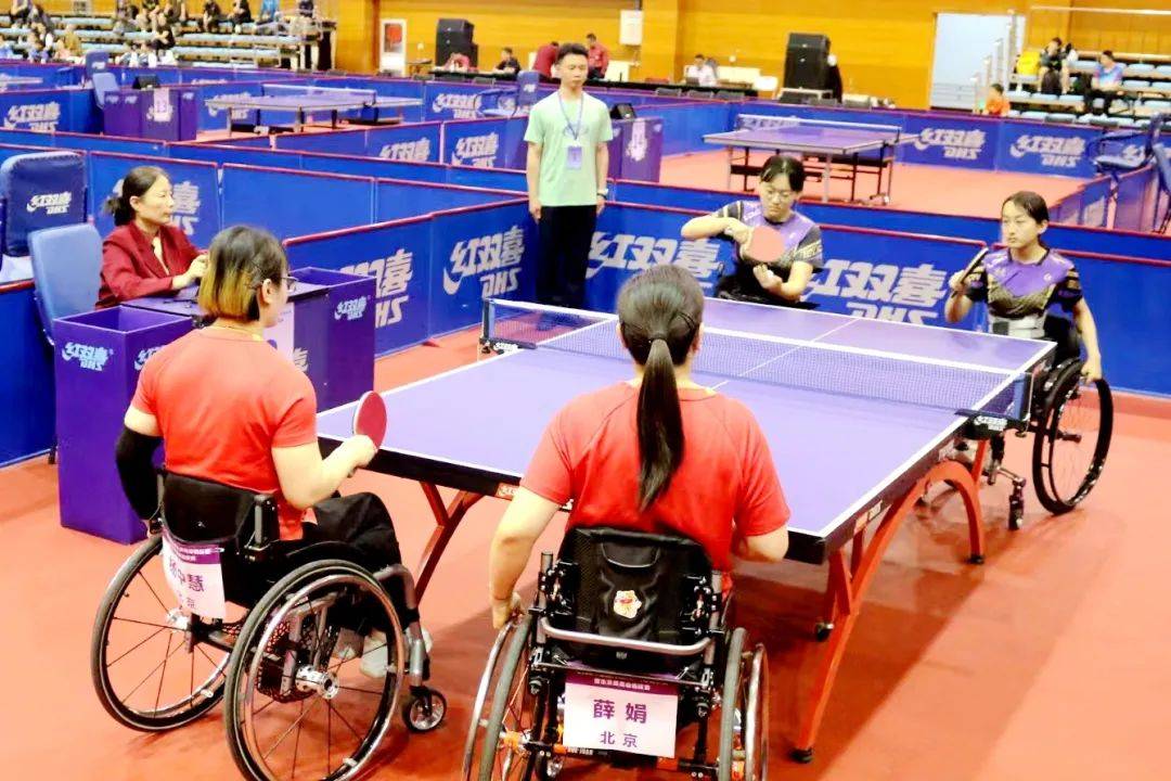 重庆残疾人乒乓球队在全国锦标赛中再创佳绩