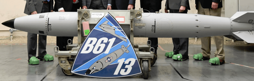 美国公布新型核弹B61-13，“威力是广岛原子弹的21倍”