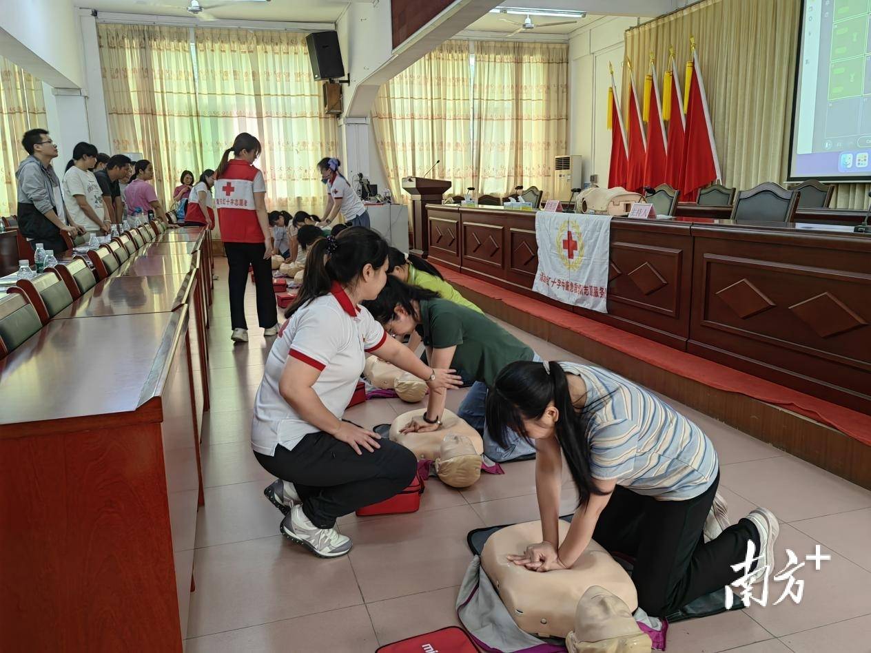  红十字会急救知识学习 _九龙镇红十字救护员培训 _应急知识培训ppt