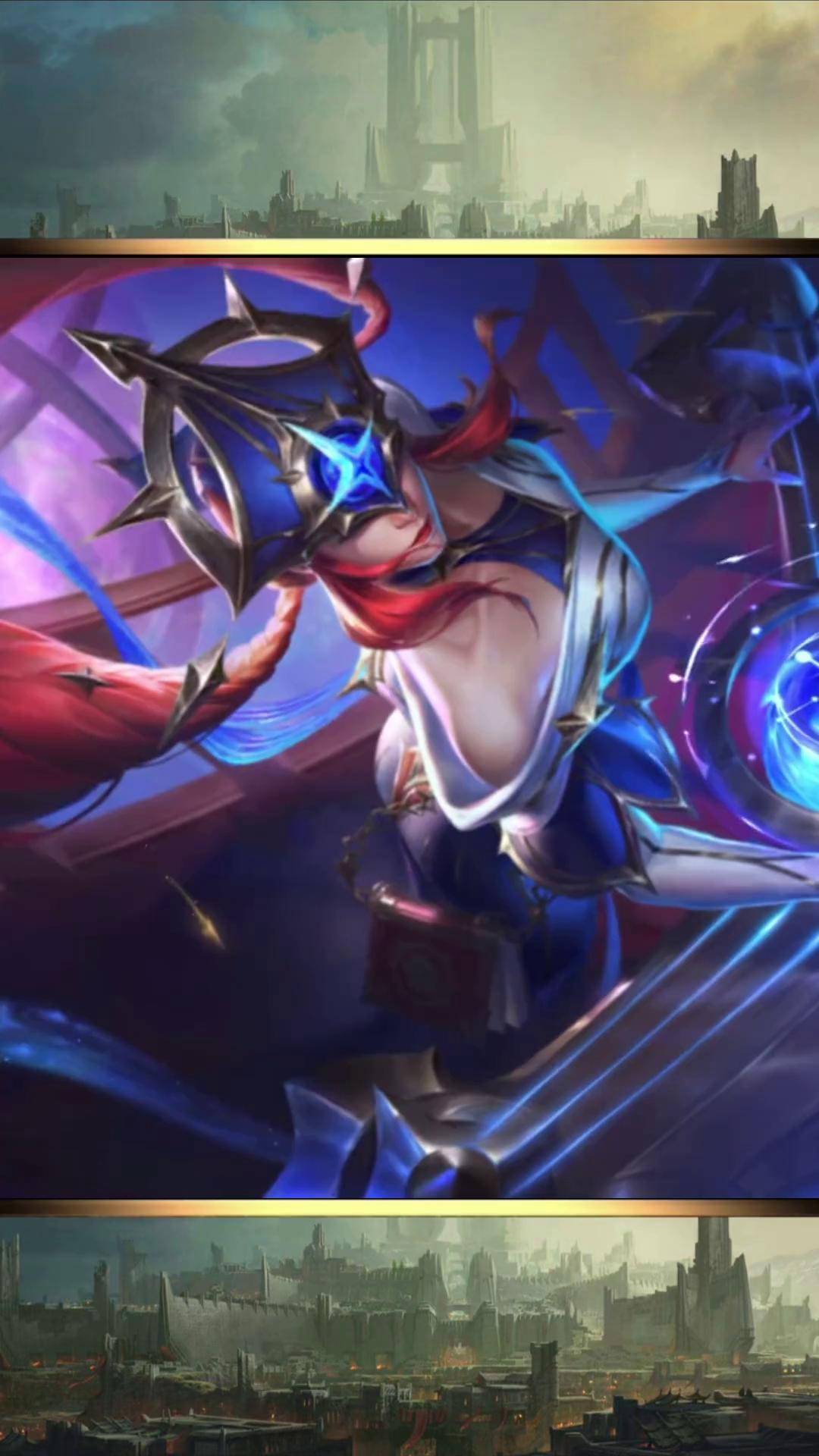 星域琴女,格温,泰龙皮肤特效lol手游进化海克斯峡谷英雄联盟手游lol