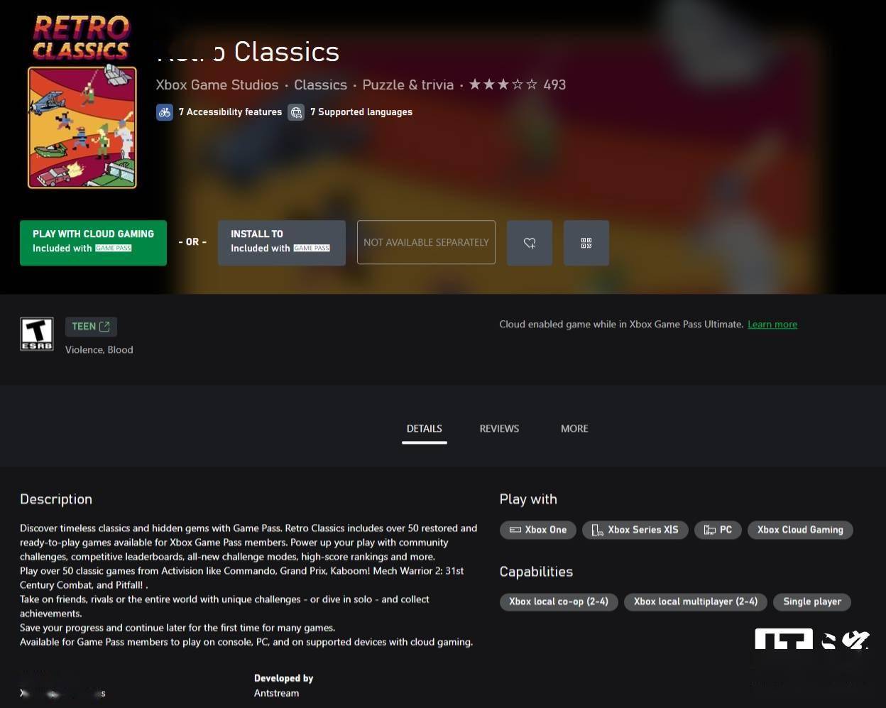 Xbox 官宣在 Game Pass 推出复古经典游戏合集