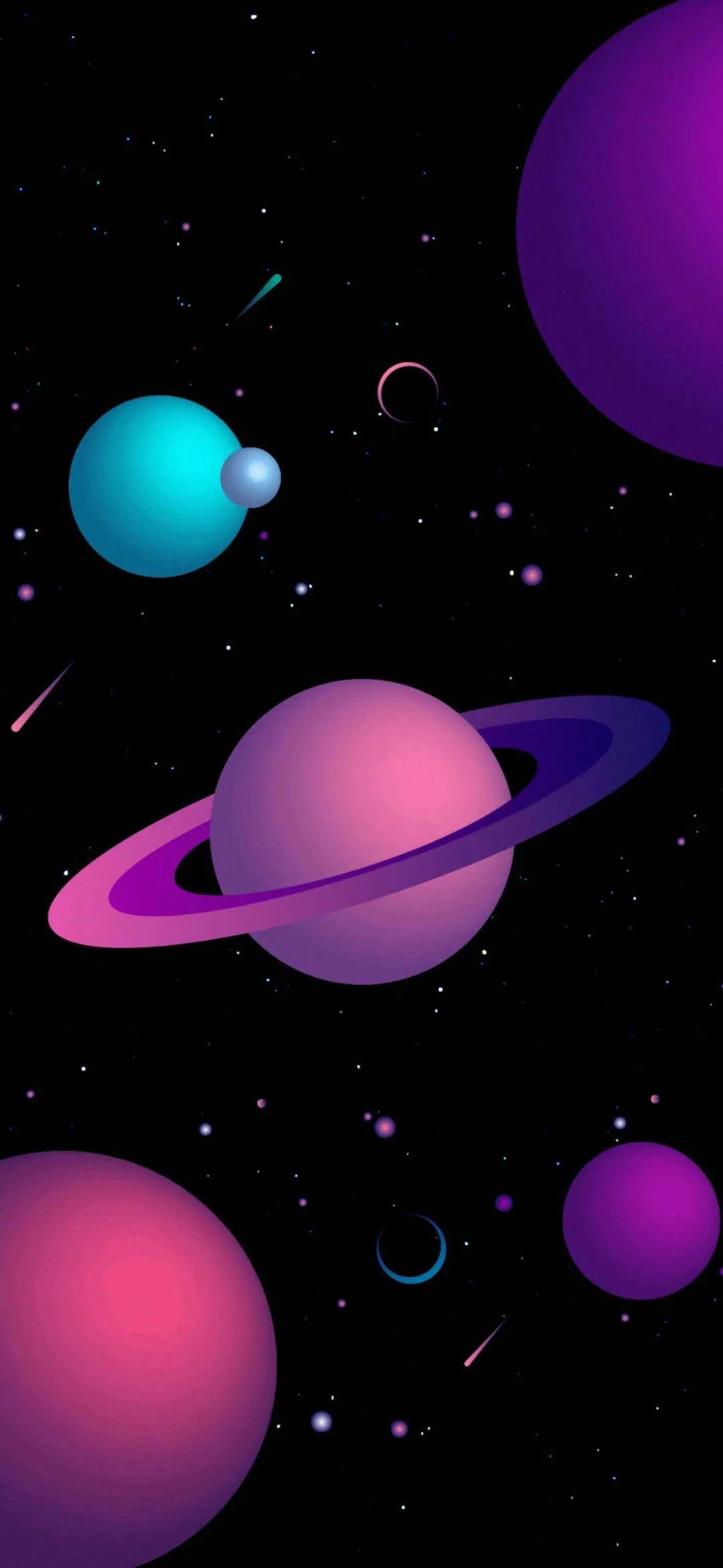 iphone壁纸丨景深全面屏24张