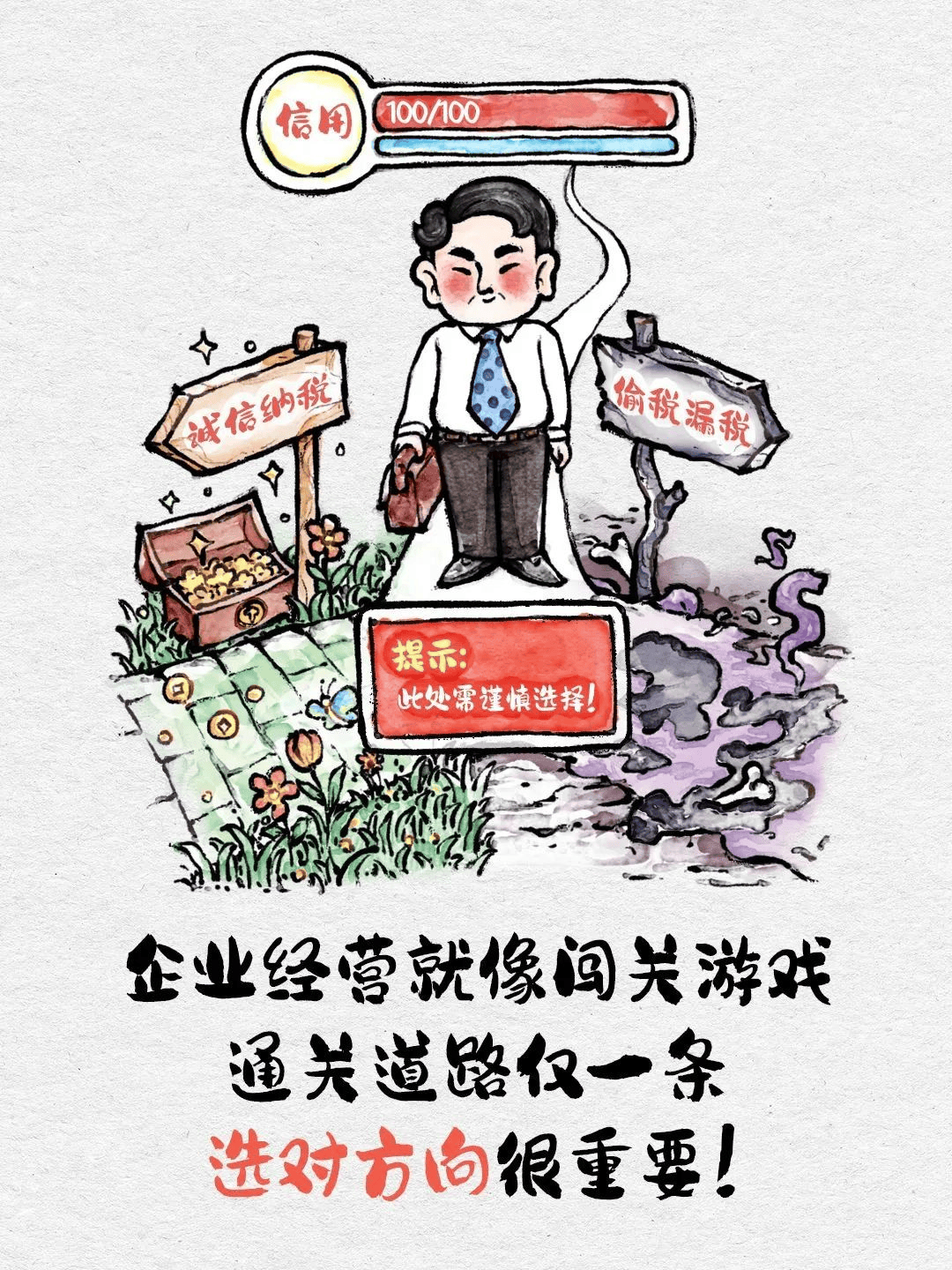 合规经营诚信纳税,企业方能行稳致远