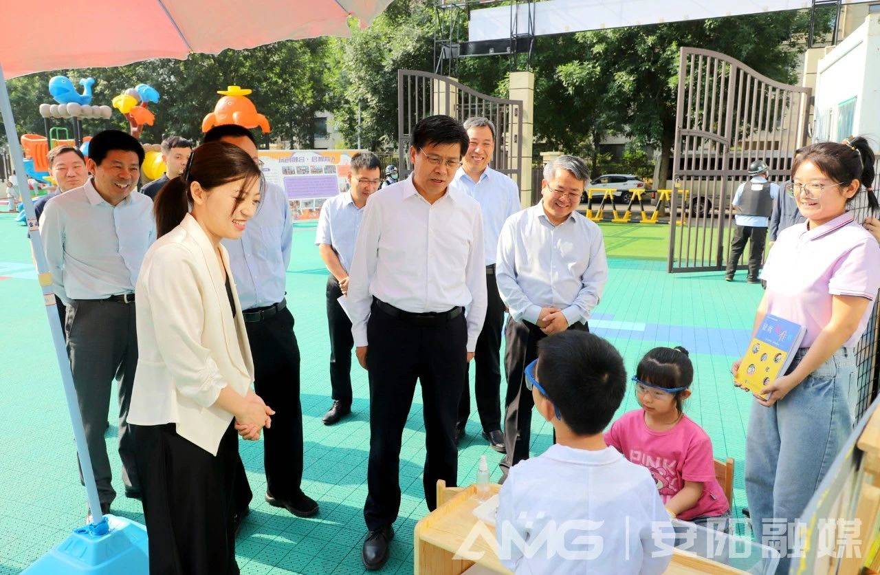 ​袁家健高永率队开展"六一"慰问活动并寄语全市少年儿童