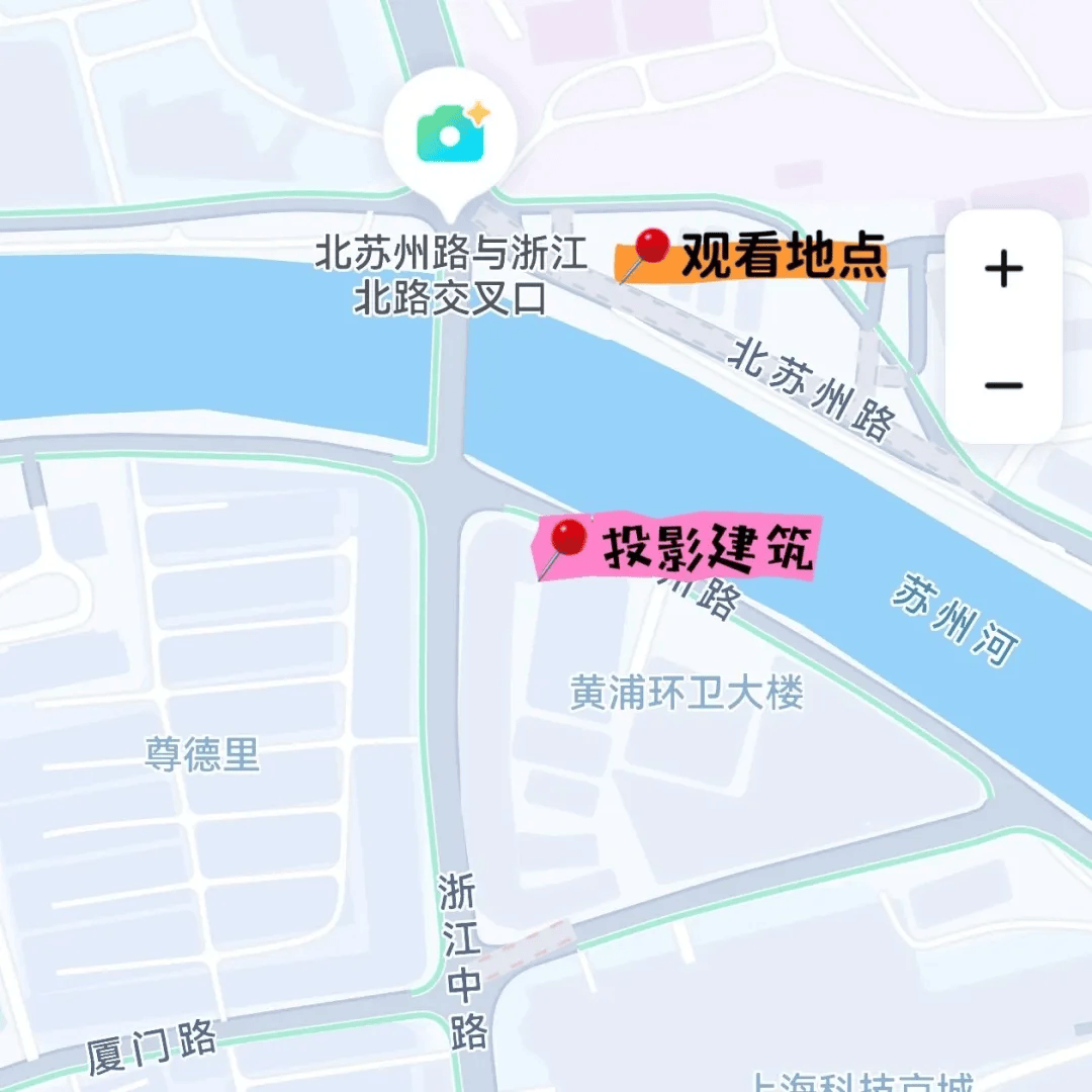 苏州河畔流动光影绘画，“上海光影美术馆”首展