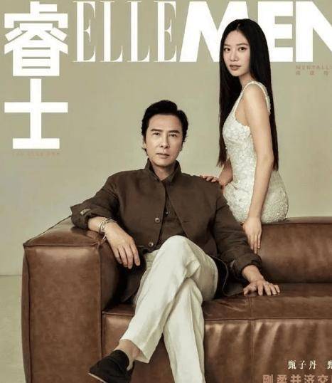 唐尼·杨（Donnie Yen）和她的女儿第一次轰动一时