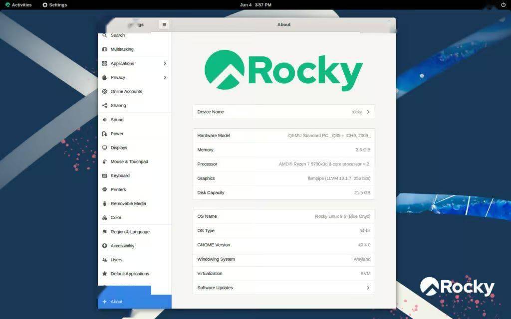 Rocky Linux 9.6 发布：新推 WSL 兼容镜像、增强性能监控工具