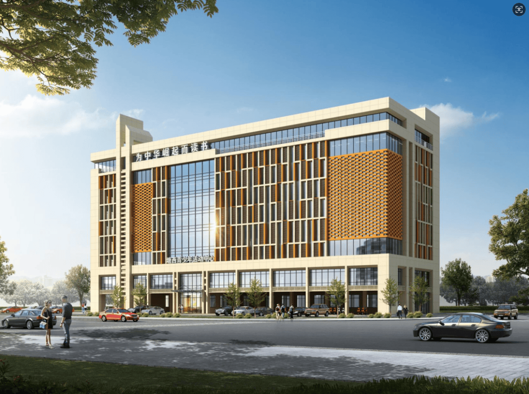 洛江塘西社区青少年活动中心即将完工