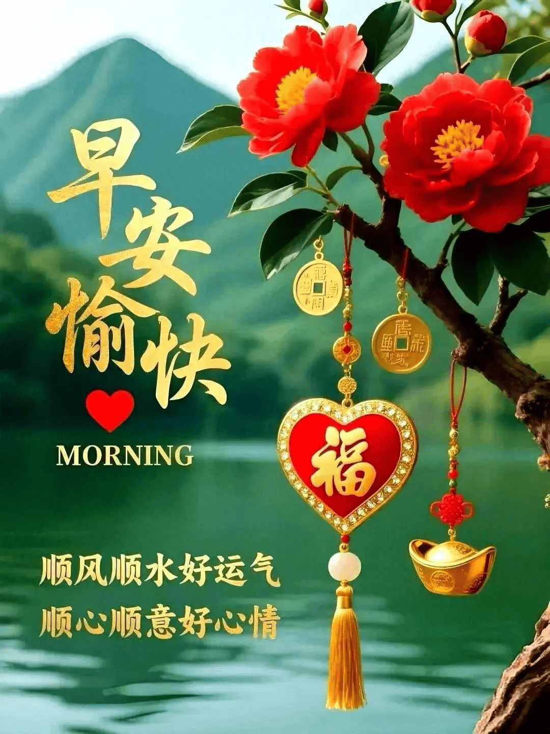 20张最新版超漂亮早安早上好问候祝福