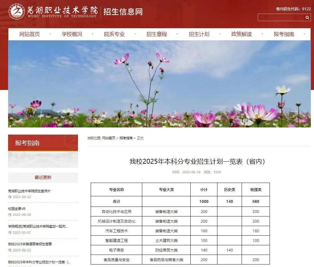 安徽省芜湖机械学校_职业本科专业招生_芜湖职业技术大学升格本科