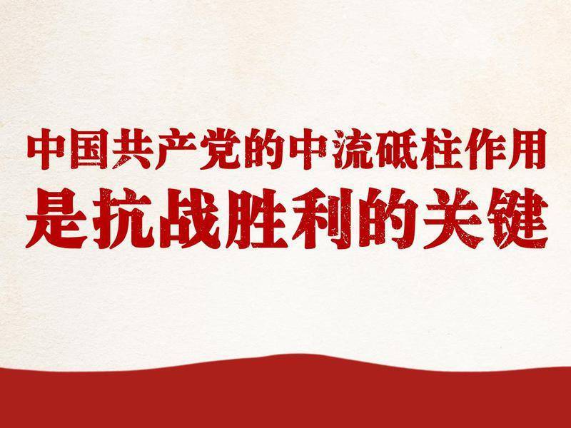 发展研究丨中国共产党的作用是在抵抗战争中成