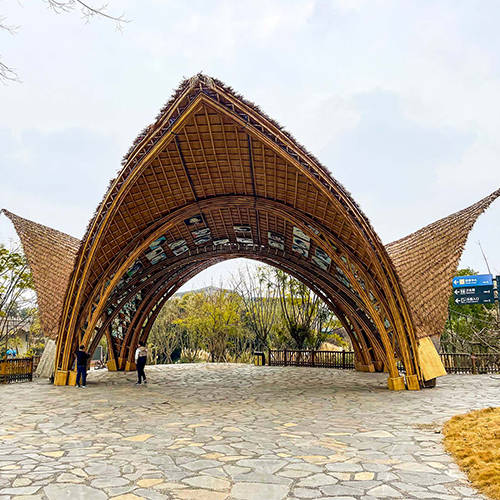 共话竹结构供应企业,从用户评价看哪家比较靠谱_竹材_建筑_的设计
