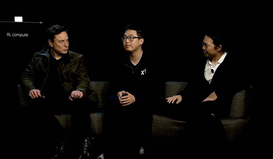 华人接管硅谷！Grok4发布会上马斯克旁边的华人是谁？