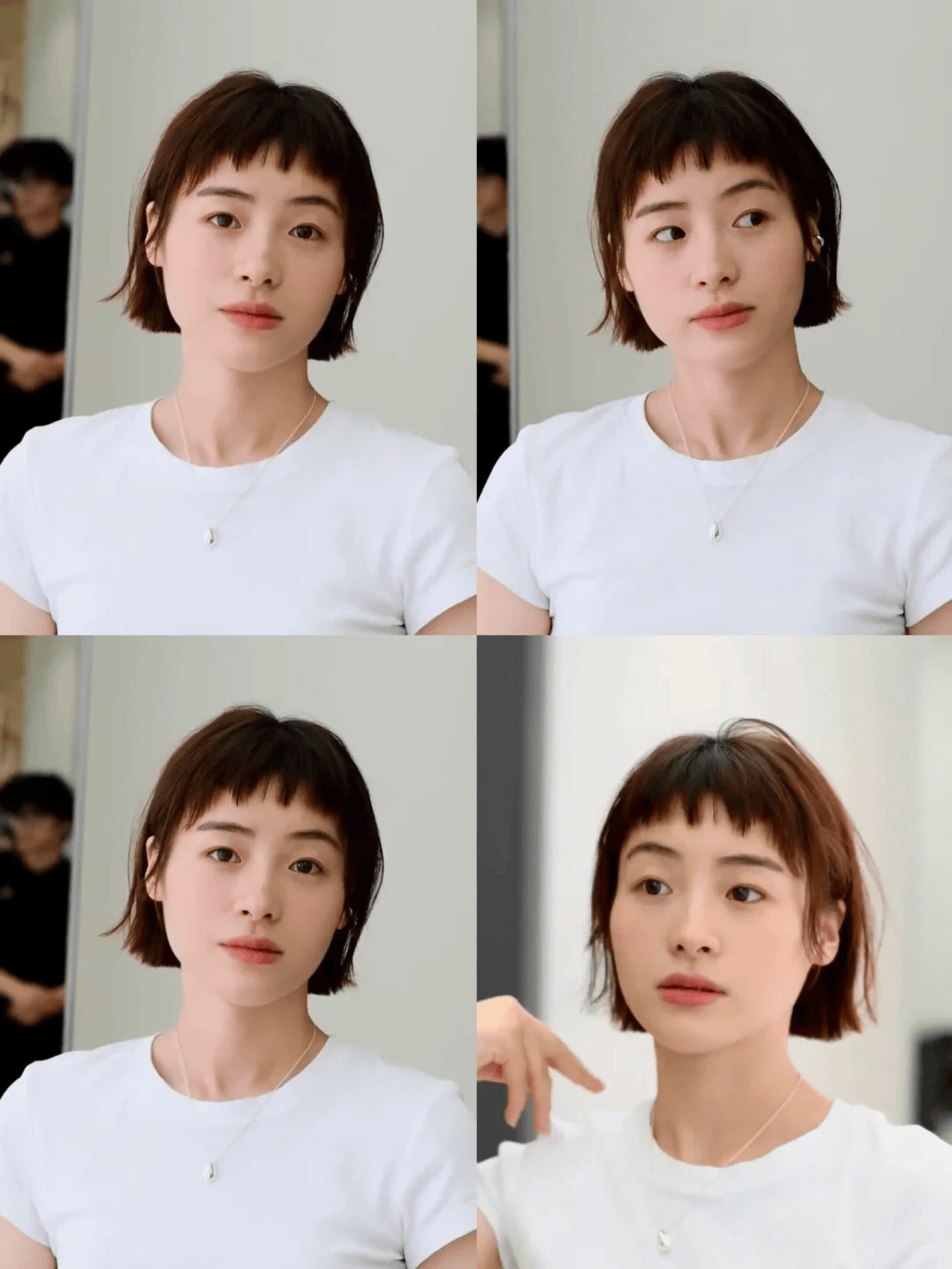 超短刘海来了,短发控必看!冷冽又神秘