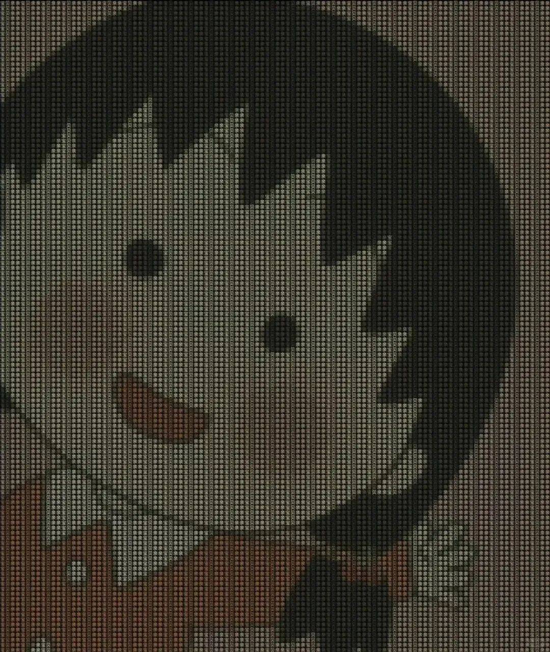 隐藏的表白神图,放大看看