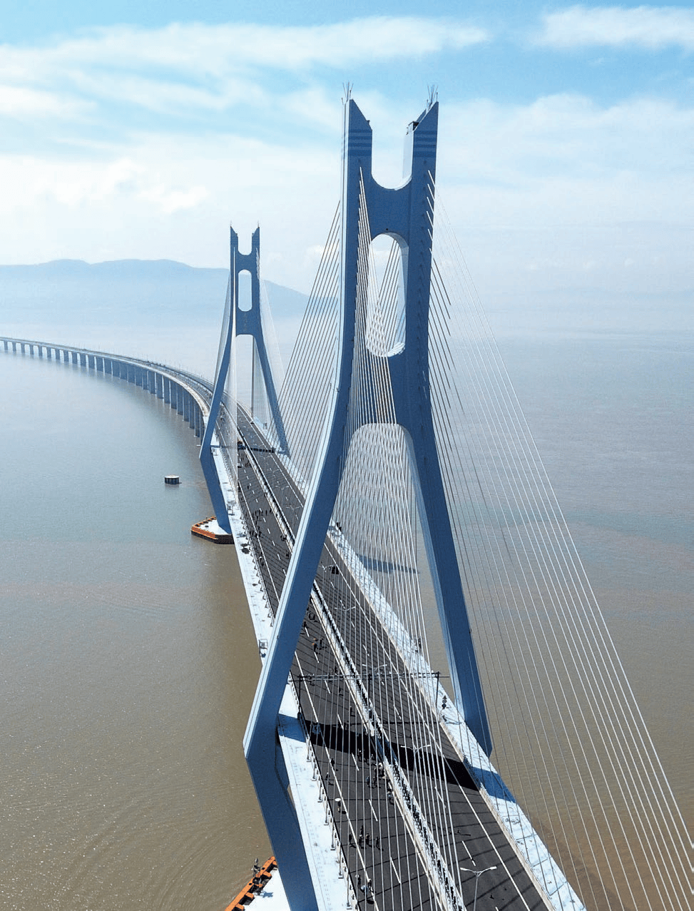 洞头大门大桥.大门镇供图百丈漈