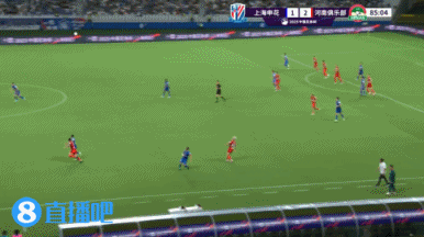 申花2-2扳平河南！ 第85分钟，马纳法世界波扳平，申花2-2河南