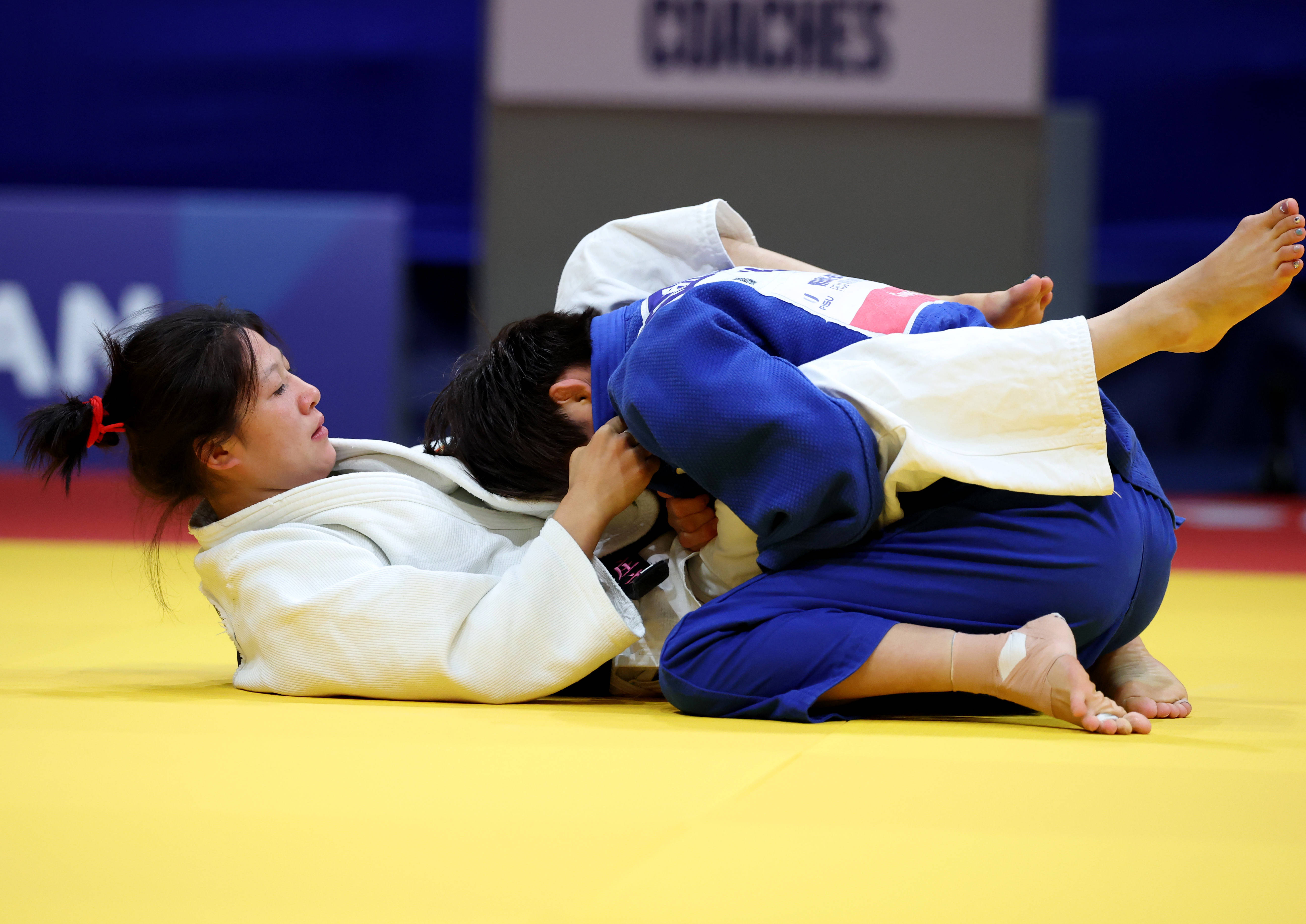 —庄文娜获柔道女子48公斤级亚军