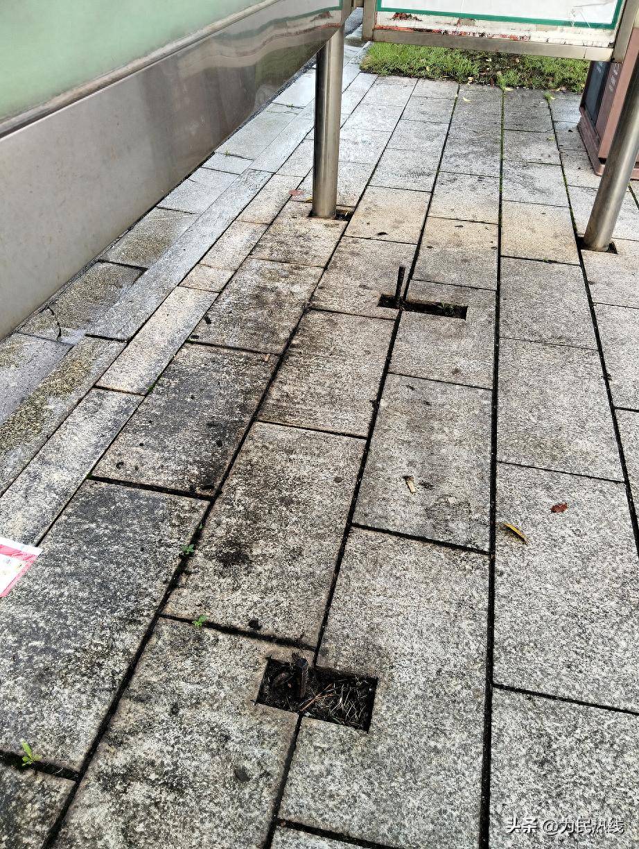 长沙一公交站台惊现10厘米钢筋，市民担忧存在安全隐患！处理来了！