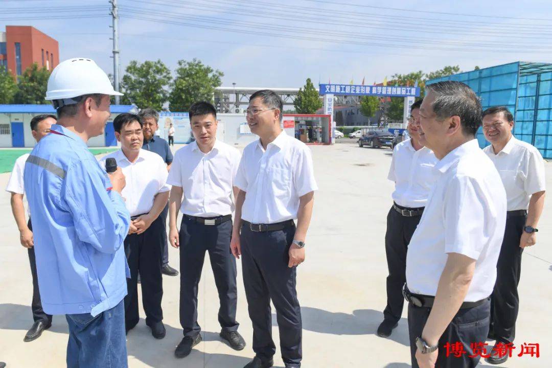 马晓磊到高青县调研经济运行、生态环保等工作