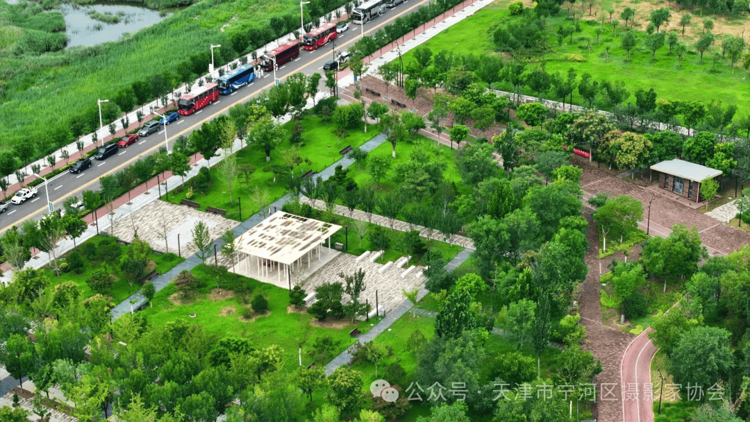 位于宁河京津合作示范区, 天津又一"中央公园"开园!
