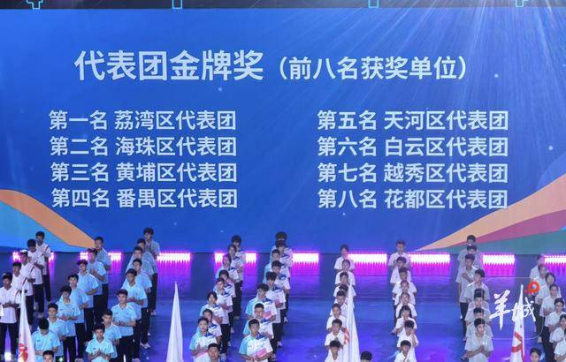 十九届市运会闭幕，荔湾体育代表团蝉联金牌榜、总分榜“双第一”