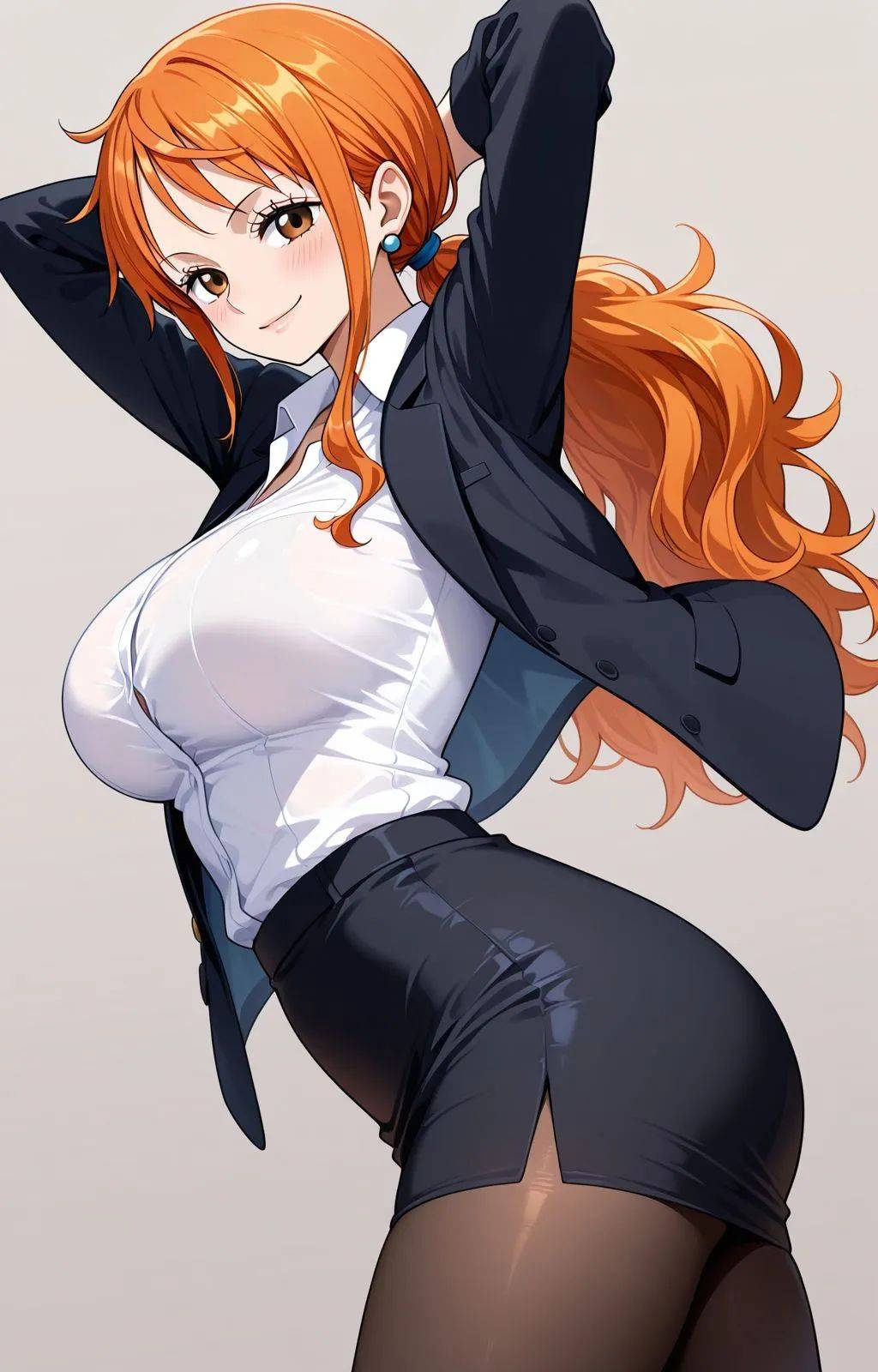 海贼王壁纸娜美工作达人