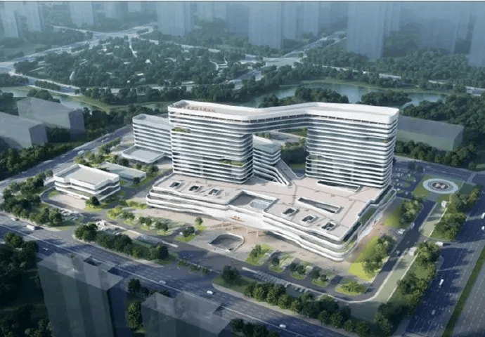 新洲人民医院新院区,明年9月试运行!