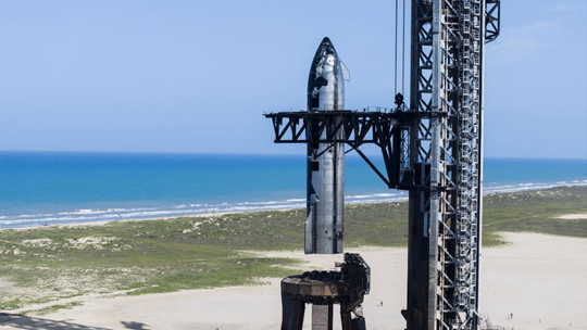 SpaceX发布新型“星舰”图：已运抵得州进行飞行前测试