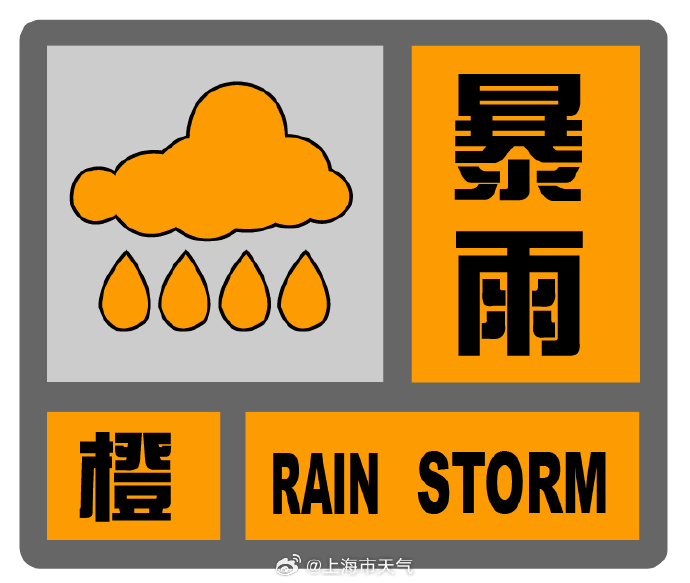 最新确认：“竹节草”傍晚前后登陆上海！地铁发布最新运营信息，暴雨预警更新为橙色