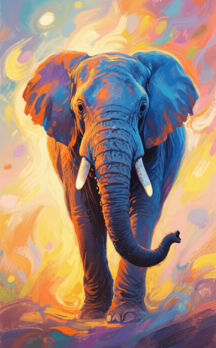 的琶音,轮音,双音,顿音等演奏技法,描绘出以大象为形象的非洲原野景象