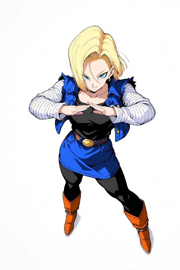 18号战斗状态,女神果然不一样