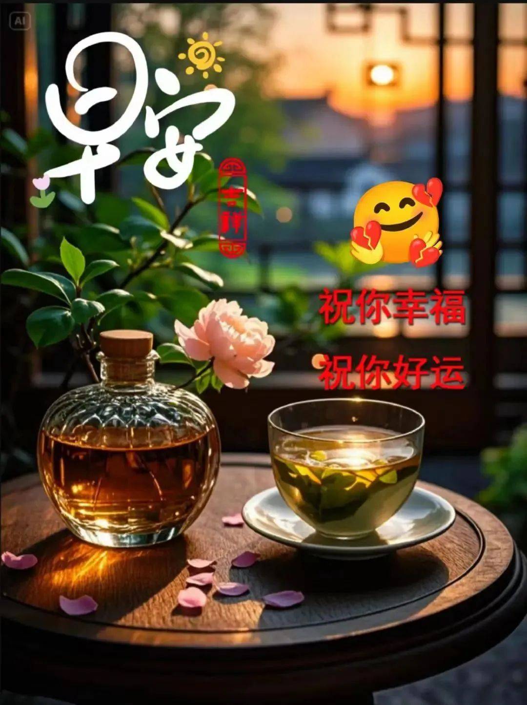 早上好,最漂亮的夏天早安问候图片和祝福精选