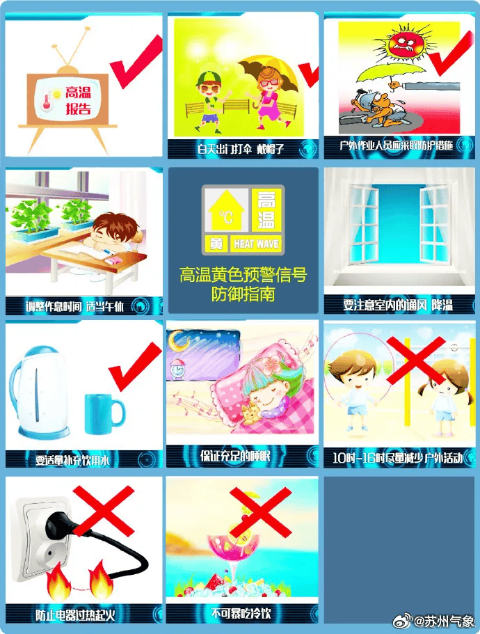 黄色预警，连续6天！