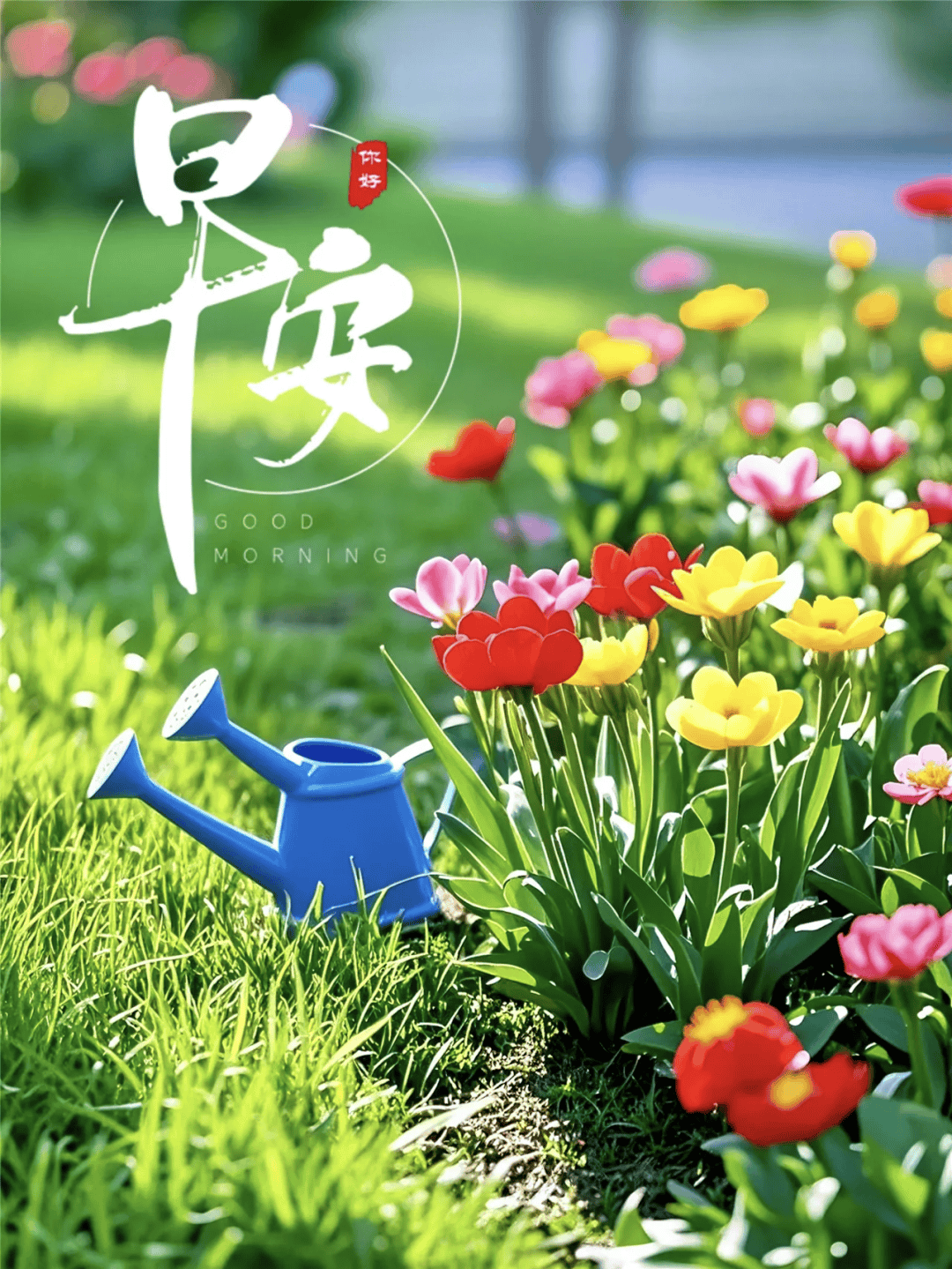 元气满满早上好的图片(元气满满的我早安语录)