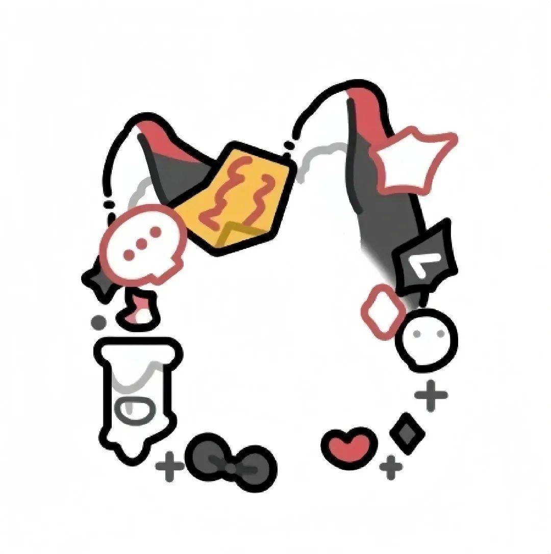 超可爱的微信头像框/•᷅•᷄୭