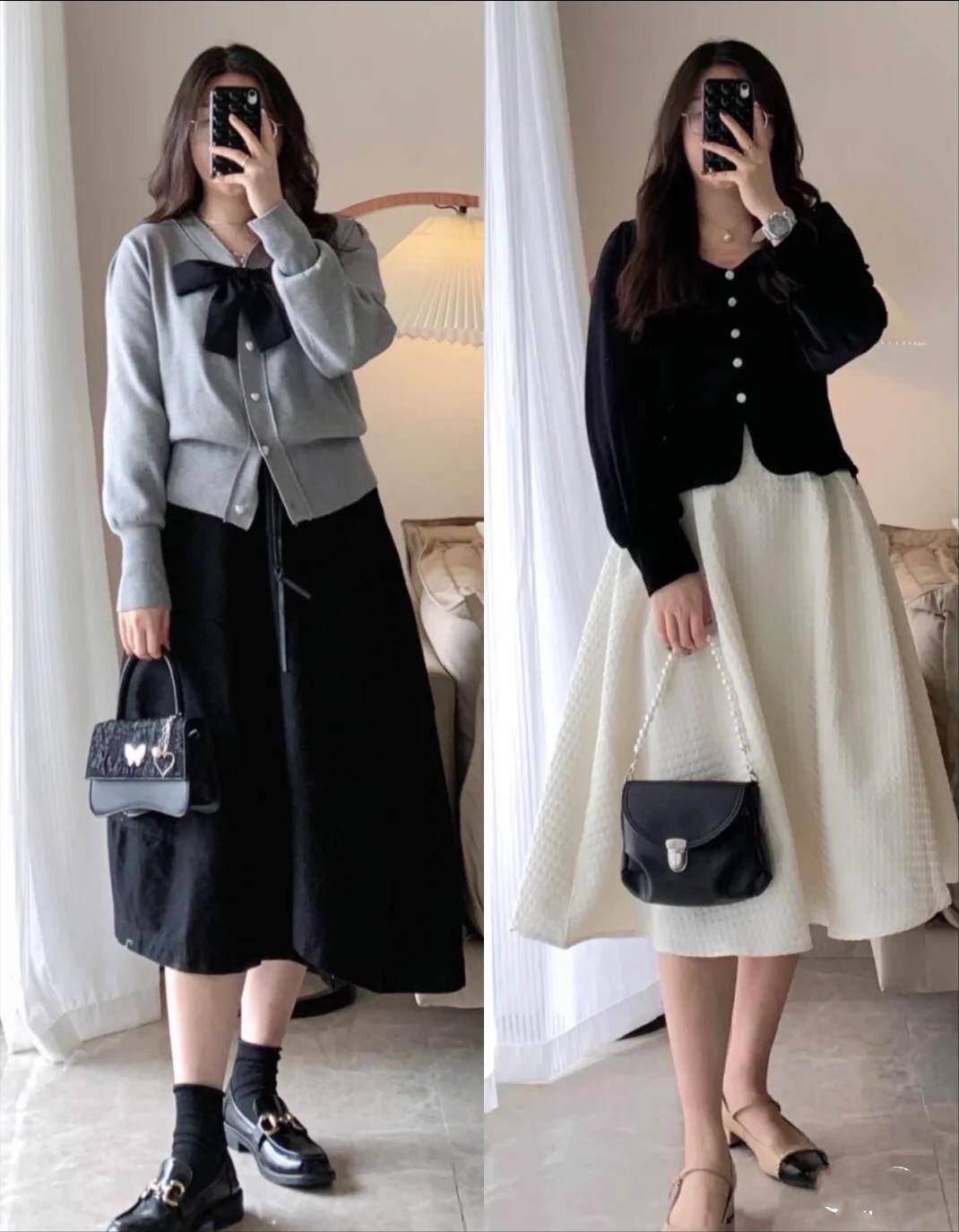 腿粗胯大的女生,裤子vs裙子,哪一个更显瘦?