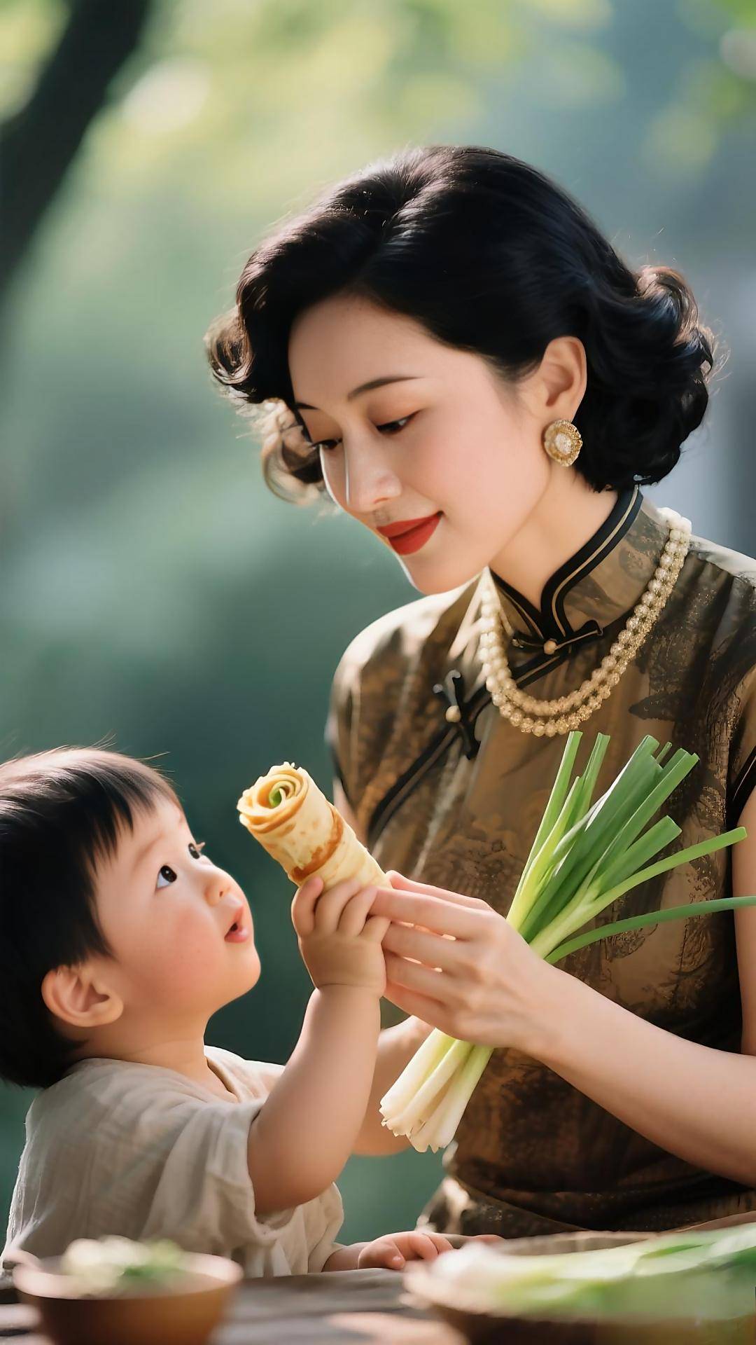 美食：一卷青葱绿玉簪_美食：一卷青葱绿玉簪_