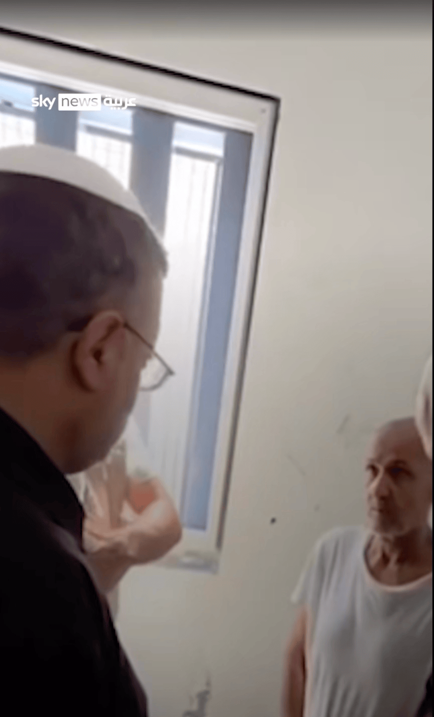 画面曝光！以色列国安部长冲进牢房当面威胁法塔赫高级成员，巴勒斯坦发声谴责
