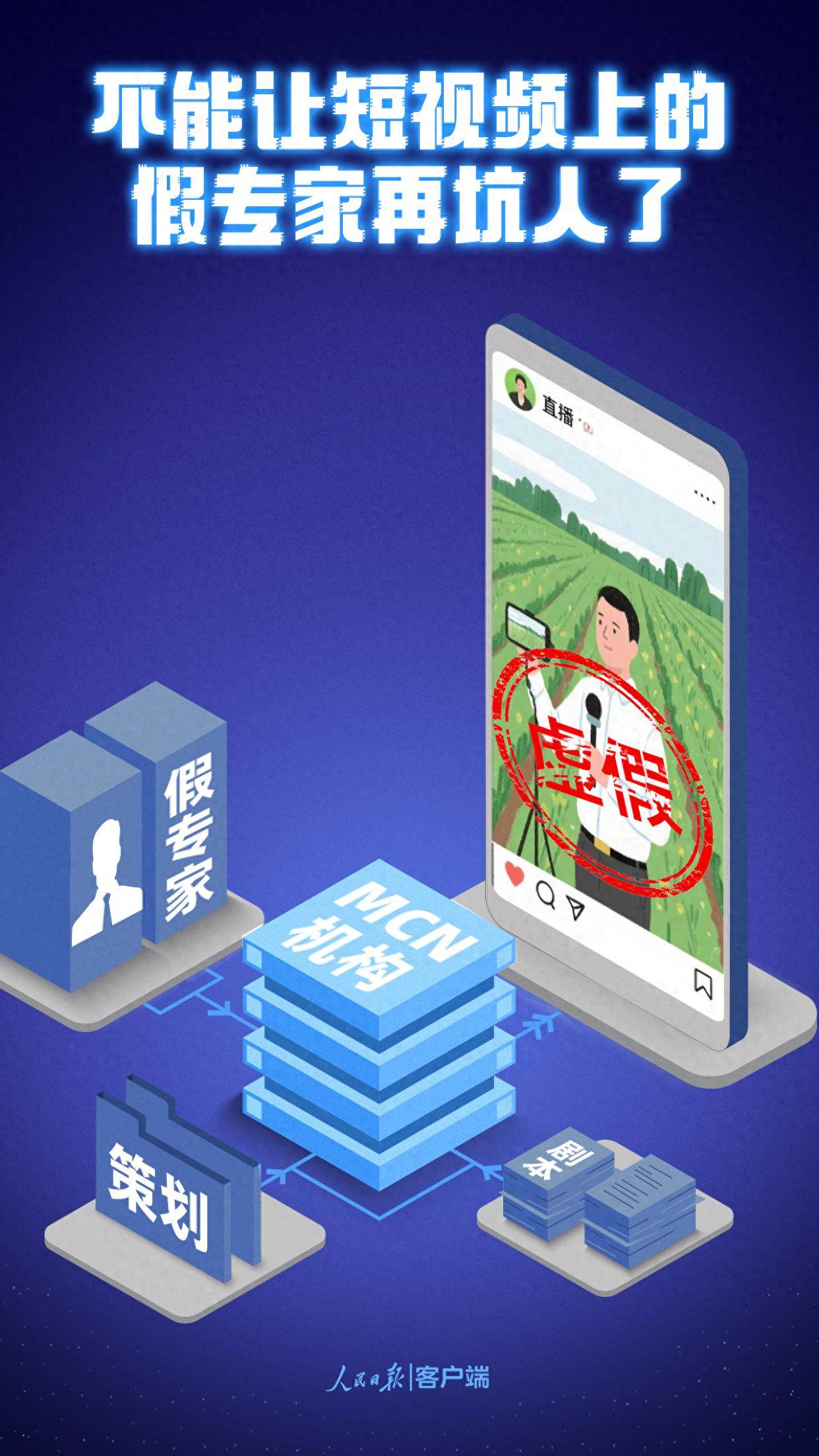 人民日报：不能让短视频上的假专家再坑人了
